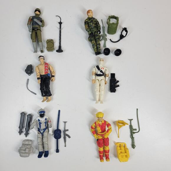 GI Joe 80s Storm Shadow Trip Wire Blow Torch Quick Kick Rip Cord Snow Serpant - Picture 9 of 16